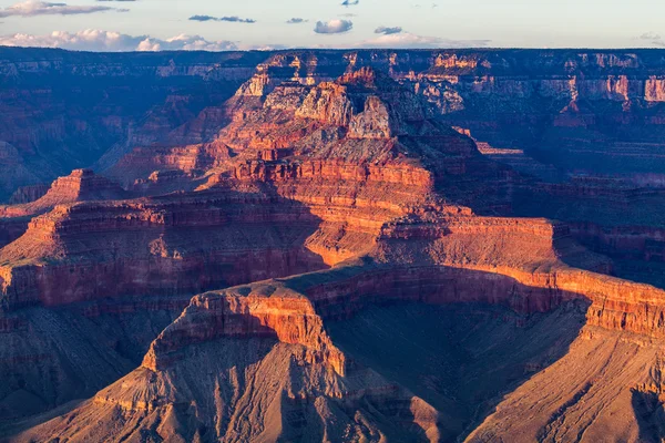 Grand Canyon při západu slunce — Stock fotografie