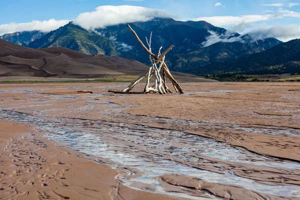 Park Narodowy Great Sand Dunes — Zdjęcie stockowe