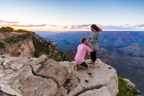 Vorschlag in Grand Canyon — Stockfoto