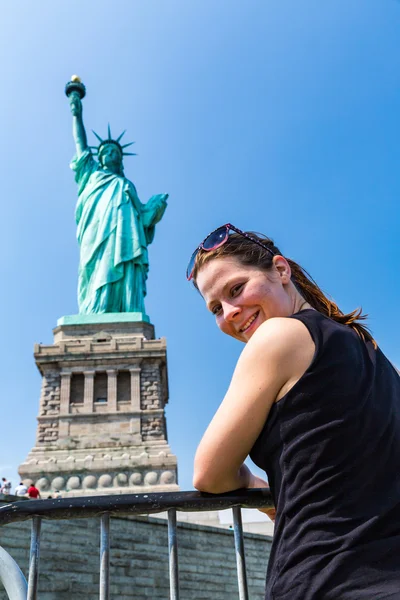 Nueva York, Estatua de la Libertad — Foto de Stock