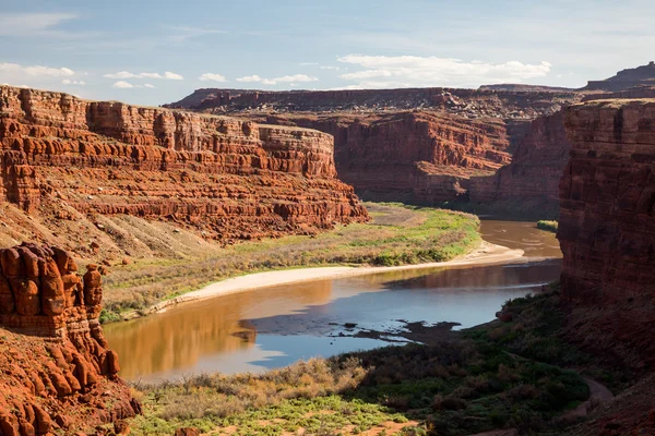 Výhled na národní Park Canyonlands — Stock fotografie