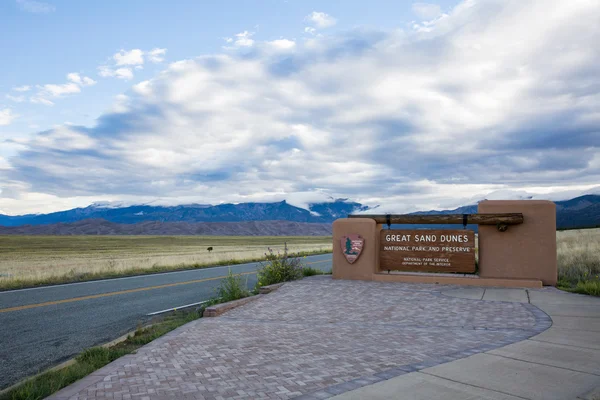 Great Sand Dunes Nationalpark — Stockfoto