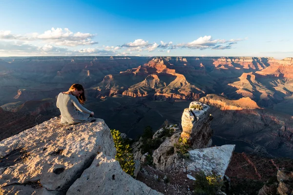 Grand Canyon vid solnedgången — Stockfoto