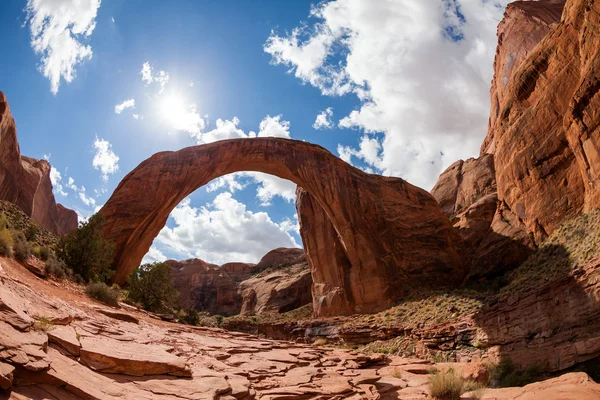 Arco dell'arcobaleno, Utah — Foto Stock