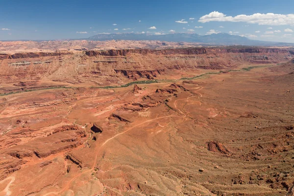 Anticline výhled, národní Park Canyonlands — Stock fotografie