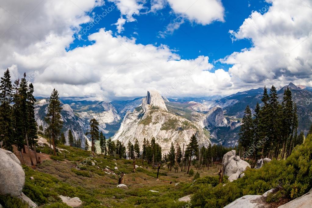 Half Dome in Yosemite National Park, California