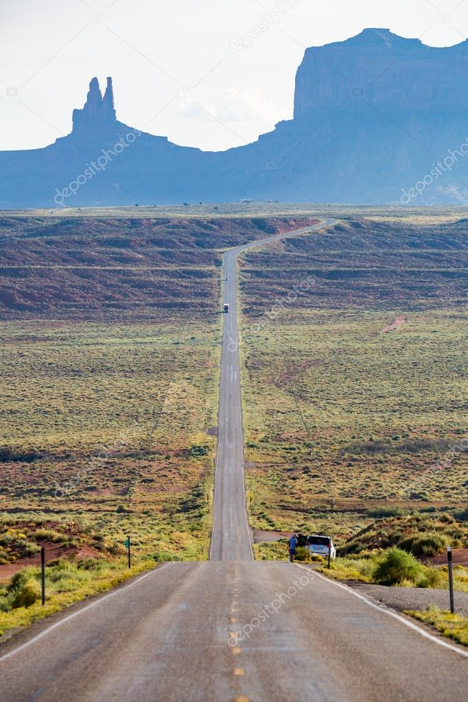 Road near Monument Valley