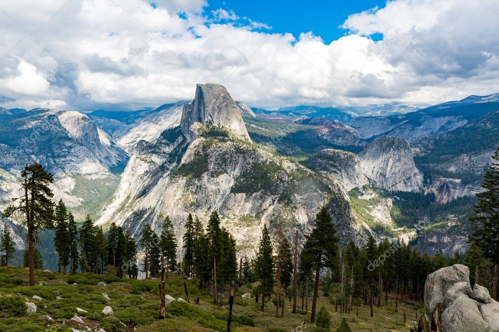 Half Dome in Yosemite National Park, California