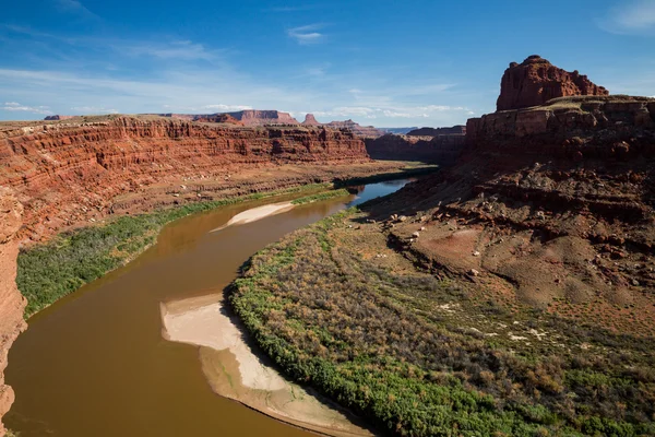 Canyonlands Nationalpark und die White Ram Road — Stockfoto