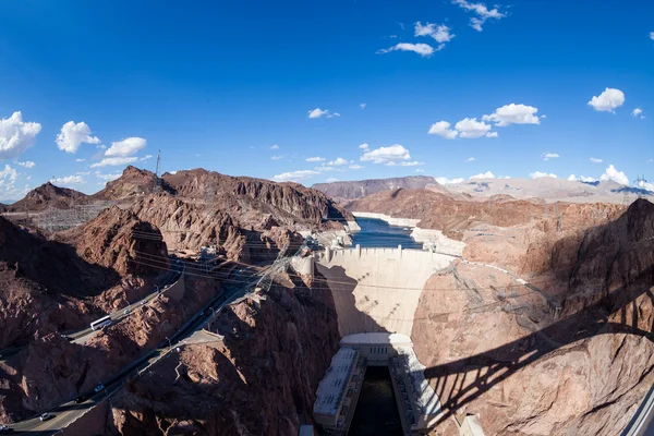 Hoover Barajı ve lake mead — Stok fotoğraf