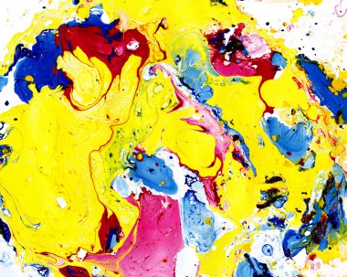 Renkli arka plan Ebru soyut