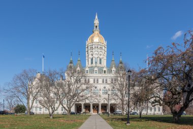 Güneyden görüntülendi Hartford, Connecticut Eyaleti Meclis Binası