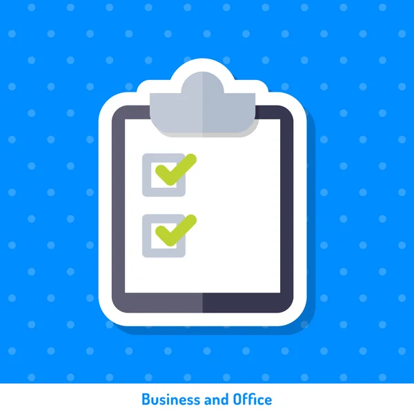 Bright flat icon, sticker