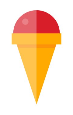 Dondurma külahı çizimi