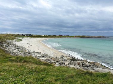 Yaz mevsiminde deniz manzarası