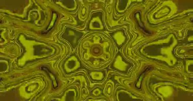 Yeşil renklerde hayali fraktal arkaplan 