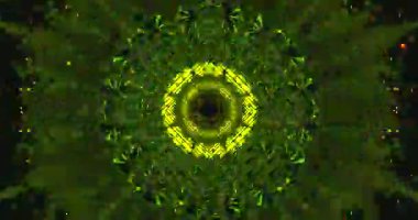 fantezi kaotik renkli fraktal desen. Soyut fraktal şekiller. 3d resimleme arkaplanı veya duvar kağıdı oluşturuluyor.