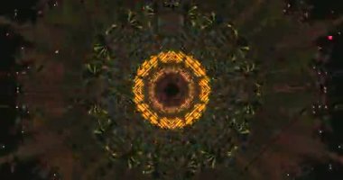 Soyut kaleydoskopik ışıklar arka plan