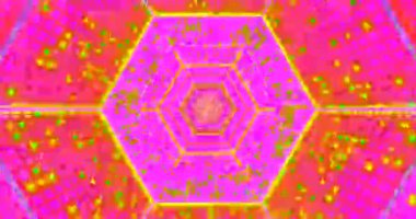 Colorful tunnel video loop creates a mesmerizing visual experience for screensaver use