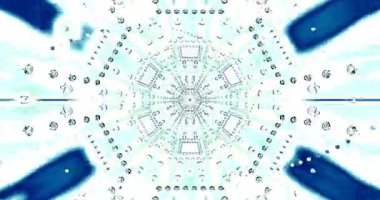 Canlı desenleri ve renkleri olan kusursuz döngüsüz video ekran koruyucusu