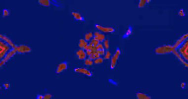 Vibrant tünel video vj ekran koruyucusu kusursuz bir animasyonda soyut parlak desenler içerir