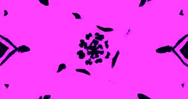 Vibrant tünel video vj ekran koruyucusu kusursuz bir animasyonda soyut parlak desenler içerir