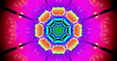 Canlı renklerde dinamik tünel görsel döngüsü ekran koruyucuları için büyüleyici, kusursuz bir deneyim yaratıyor