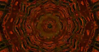 Colorful tunnel video loop creating an immersive experience with seamless patterns and dynamic movement