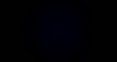 Colorful tunnel pattern video loop creates immersive visual experience perfect for screensaver and relaxation