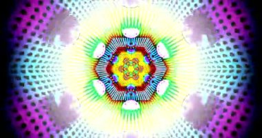 Colorful tunnel video loop showcasing dynamic movement and visual patterns in a mesmerizing display