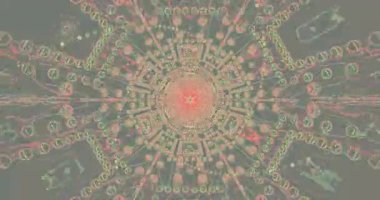 Vibrant tünel video vj ekran koruyucu sorunsuz geçişler ve dinamik kalıplarla görsel bir deneyim yaratıyor