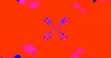 Seamless tunnel video loop with vibrant colors and light effects creating a dynamic visual experience