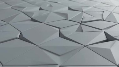 Eriyen gri geometrik şekillerin tasarımı 