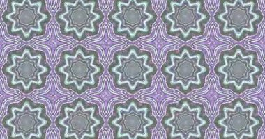 Seamless tunneling video loop screen saver with vibrant geometric patterns and immersive colors