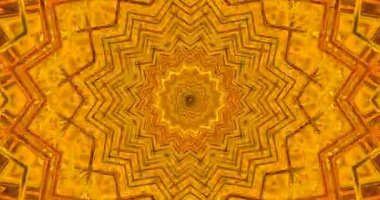 Parlak sarı ve turuncu renkli soyut desenler