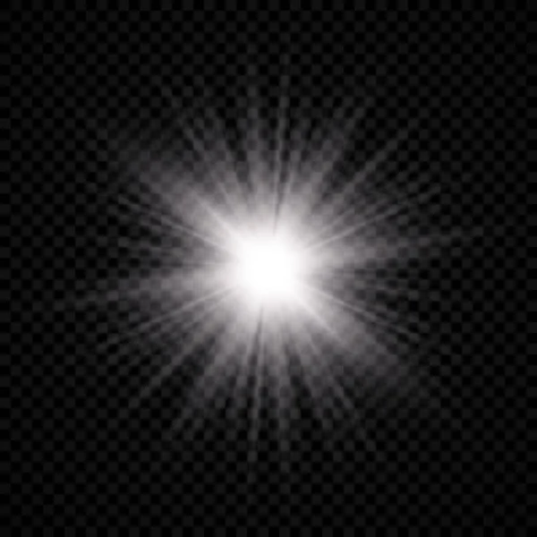 Lichteffect van de lensflare — Stockvector