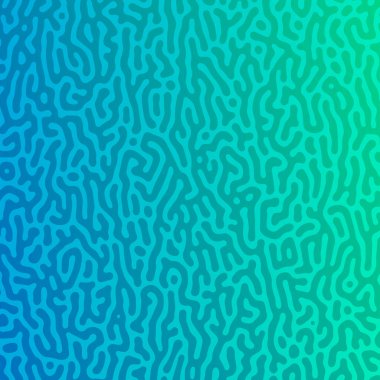 Turing tepkisi renkli arkaplan