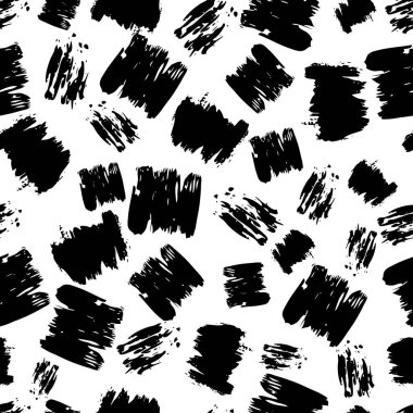 Elle çizilmiş karalama lekesiyle kusursuz desen