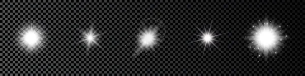 Lichteffect van de lensflare — Stockvector