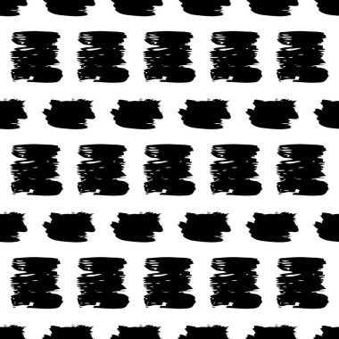 Elle çizilmiş karalama lekesiyle kusursuz desen