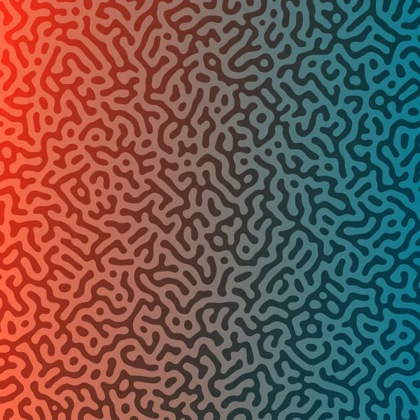 Turing reacción colorido fondo — Vector de stock