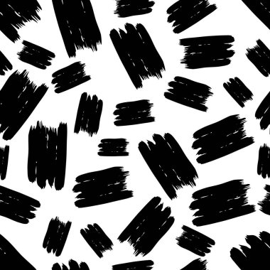 Elle çizilmiş karalama lekesiyle kusursuz desen