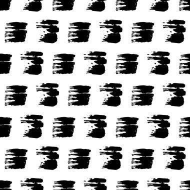 Elle çizilmiş karalama lekesiyle kusursuz desen