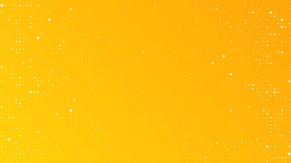Karelerin Soyut Geometrik Arkaplanı Boş Alanı Olan Sarı Piksel Arkaplan — Stok Vektör
