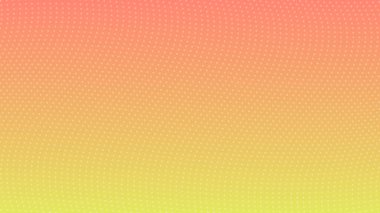 Noktalı yarım tonluk bir arkaplan. Çizgi roman tarzında soyut turuncu noktalı pop sanat deseni. Vektör illüstrasyonu