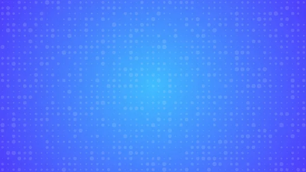 Abstrakt Geometrisk Bakgrund Sircles Blå Pixel Bakgrund Med Tomt Utrymme — Stock vektor