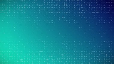 Sirküllerin soyut geometrik arka planı. Boş arkaplanı olan mavi piksel arkaplan. Vektör illüstrasyonu.