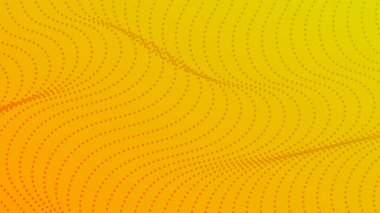 Noktalı yarım tonluk bir arkaplan. Çizgi roman tarzında soyut sarı noktalı pop sanat deseni. Vektör illüstrasyonu