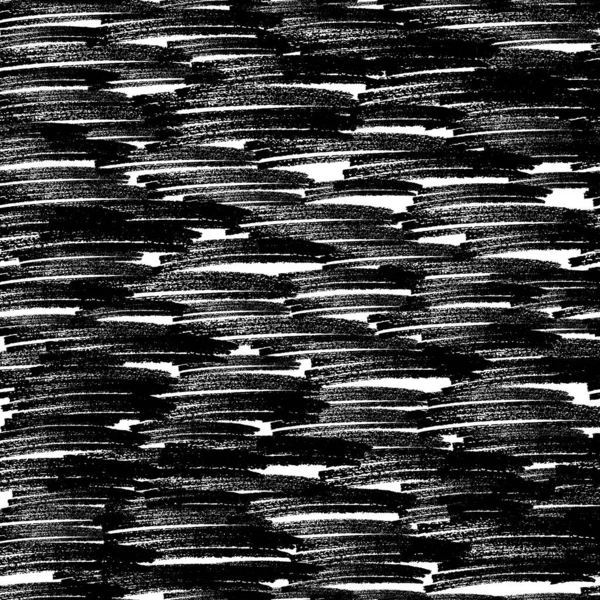 Motif Sans Couture Avec Des Coups Pinceau Crayon Noir Dans — Image vectorielle