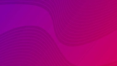 Modern renkli dalga eğrisi eğrisi arkaplanı. Mor minimal soyut sunum arkaplanı. Vektör illüstrasyonu